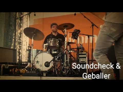 Soundcheck Geballer - Wild Boys - drum cam