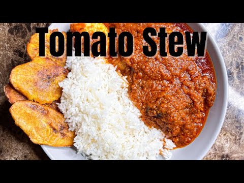 How I Made Ghanaian Tomato Stew For The First Time
