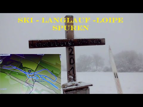 Wintersport im Harz Ski-Langlauf im Harzer Vorland 05.01.2021 - Bad Harzburg Langenberg 304m üNN