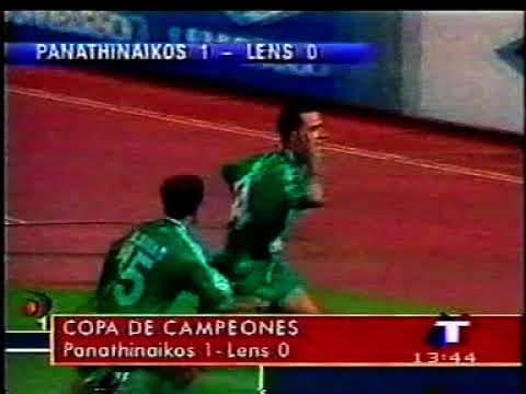 1998 (Ch.L.) Panathinaikos (Gre.):1 vs Lens (Fra.):0