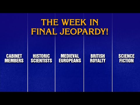 A Week in Final Jeopardy!: 3/3/25-3/6/25 | JEOPARDY!