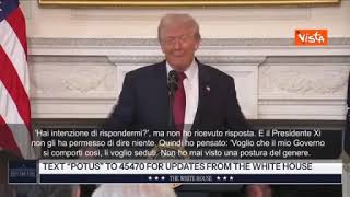 Trump a JD Vance: «Vorrei lo staff di Xi Jinping, erano spaventatissimi dal presidente, non...