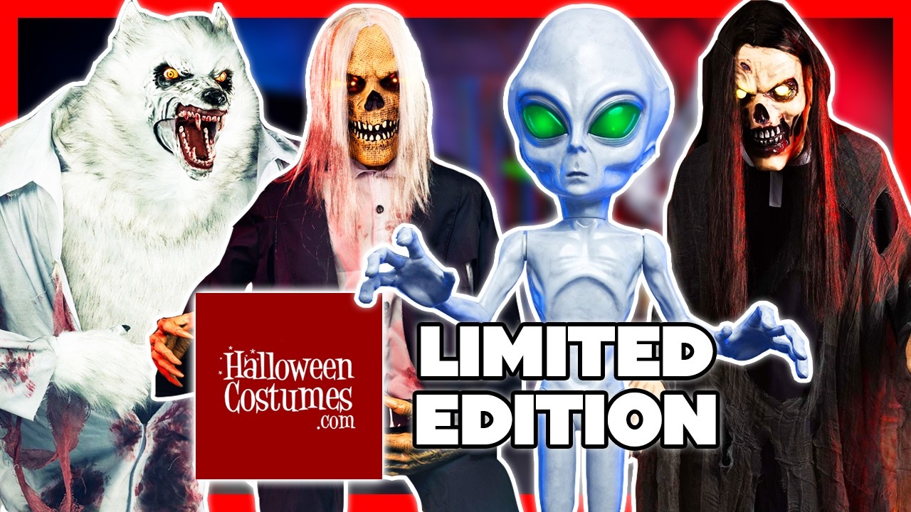Halloween Costumes 2026 LIMITED EDITION ANIMATRONICS RELEASED! | Animatronic Lineup Wave 1