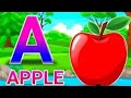 Abc A For Apple B For Ball Apple B ABCD Learning And Colouring
