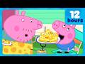 LIVE FULL EPISODES George And Baby Evie Adventures Peppa Pig 12 HOURS OF HD CARTOONS