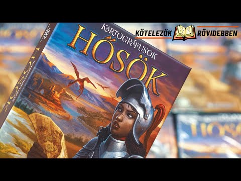 Kartográfusok: Hősök -  Kötelezők rövidebben (szabálymagyarázó) - reflexshop