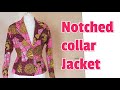 How To draft Notched collar / lapel Jacket/Blazer.