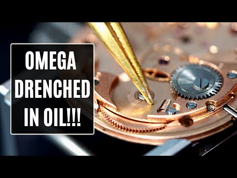 Surprises Inside This Vintage Omega Watch Restoration !!!