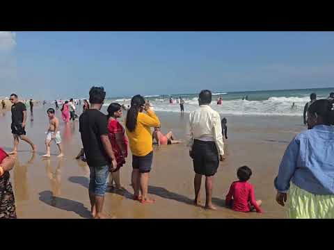 Family at puri golden sea beach # barimund