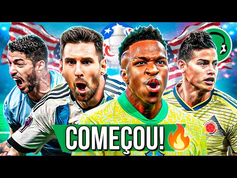 ♫ A COPA AMÉRICA COMEÇOU!!! | Paródia We Are One - Pitbull