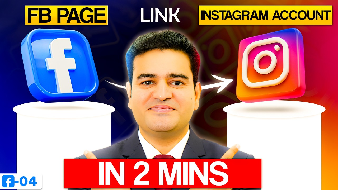 How To Link Facebook Page To Instagram Business Account | Meta Ads Course with AI 2026