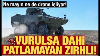 Turkish armored vehicle that doesn't explode even when hit: Neither mines nor drones have any eff...