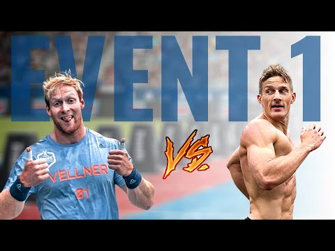 Brent Fikowski vs Pat Vellner Event 1 Side by Side // 2020 CrossFit Games