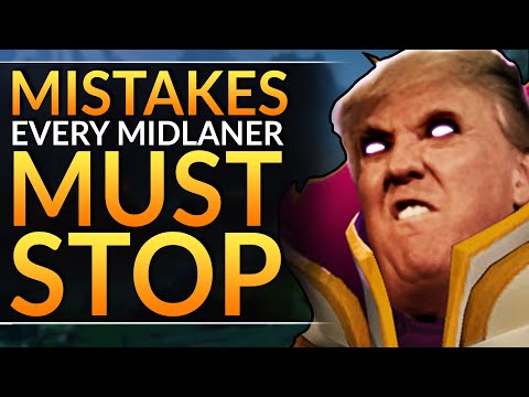 Top 8 BIGGEST MID LANE Tips and Mistakes - Why This Invoker is STUCK at 3K MMR - Dota 2 Guide