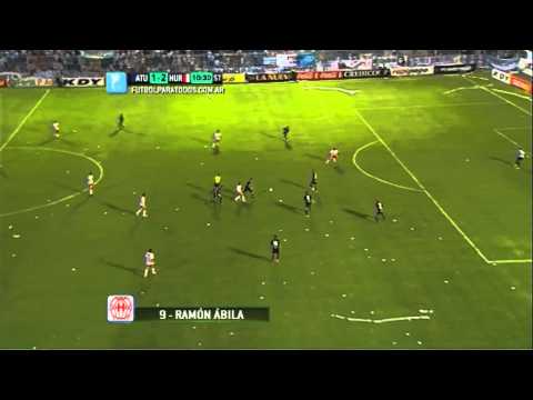 Gol de Ábila. Atlético 1 Huracán 2.Fecha 17. Primera B Nacional 2014.FPT