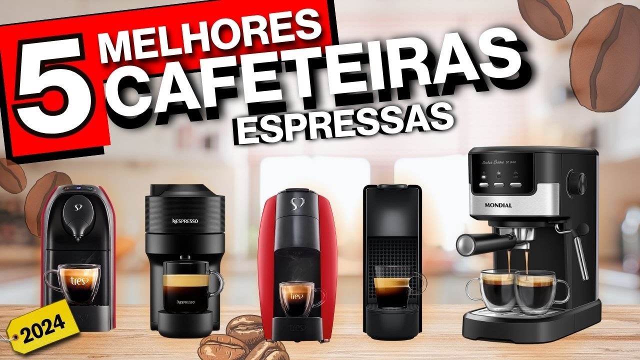As 5 MELHORES MÁQUINA DE CAFÉ EXPRESSO de 2024!✅ ( Melhor Cafeteira Espresso)