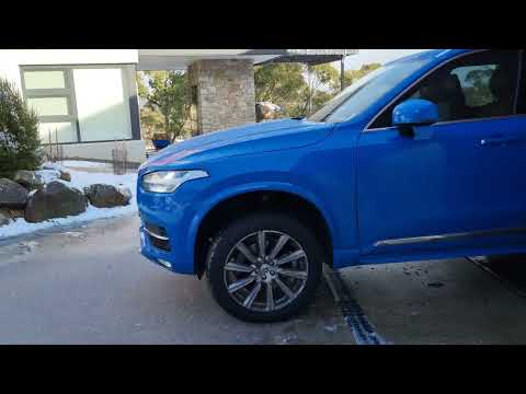 Volvo XC90 D5 Ice Snow Hill climb