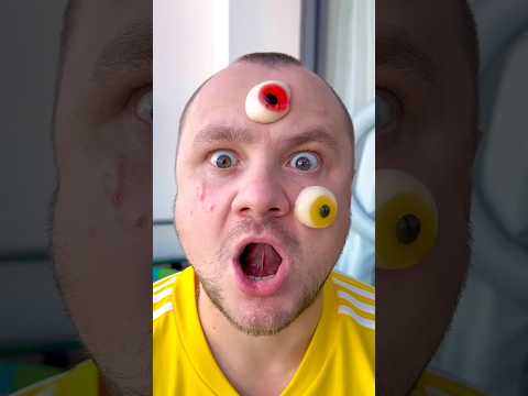 What ah oh with jelly eyball #funny #comedy #funnyfamily #shorts