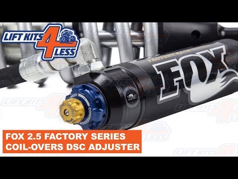 Fox 883-06-130 Factory Series 2.5 Coil-Over Reservoir DSC Adjuster With Install photos