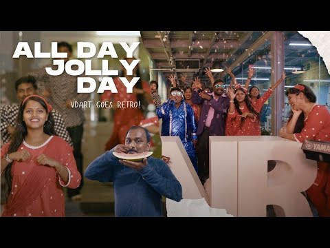 VDart Goes Retro! | All Day Jolly Day Dance Video | RNR 2025 Edition 17