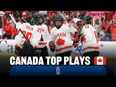 Хоккей CANADA Top Plays | #WomensWorlds