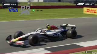 Racing Bulls FORMULA 1 Team cars replay in F1 2025