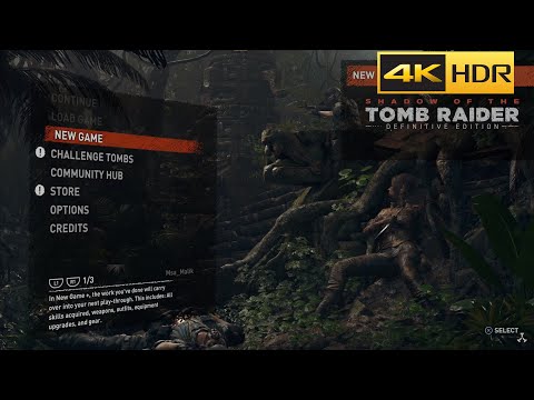 PS5 - Shadow of the Tomb Raider 4K 60FPS HDR Gameplay