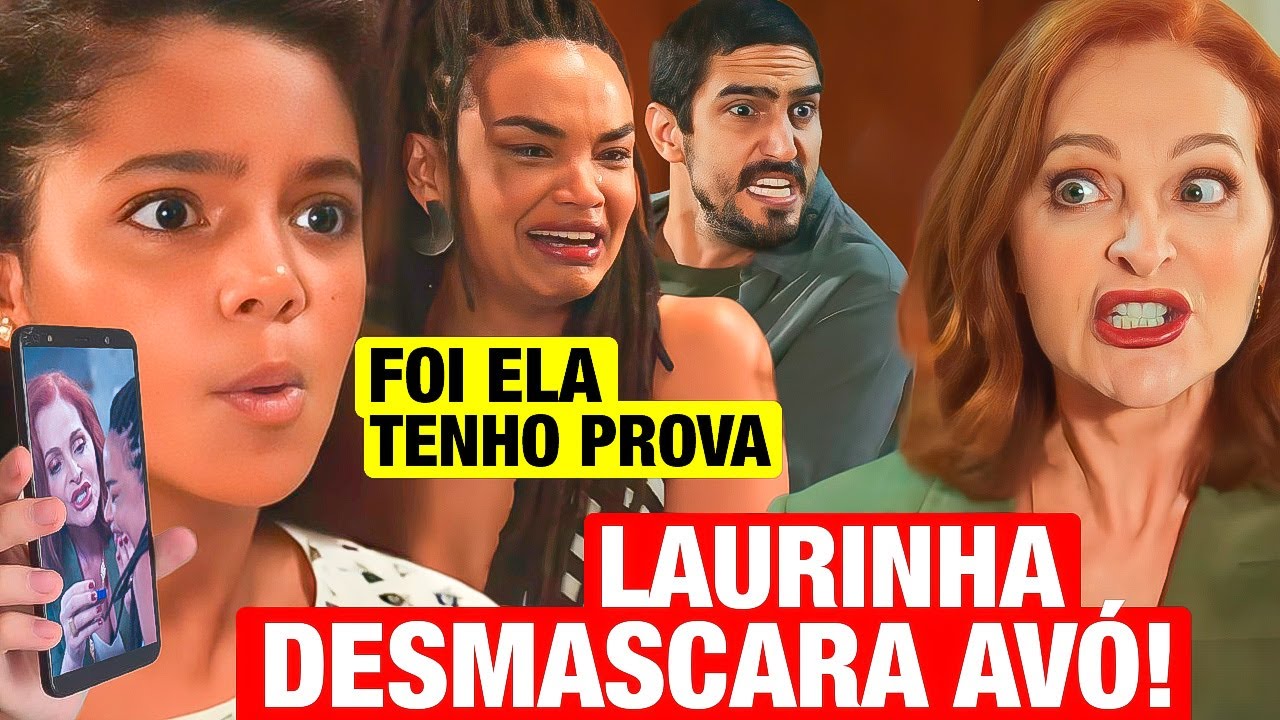 FAMÍLIA É TUDO - Laurinha MENINA GÊNIA desmascara Brenda e salva Paulina! Resumo capítulo de hoje