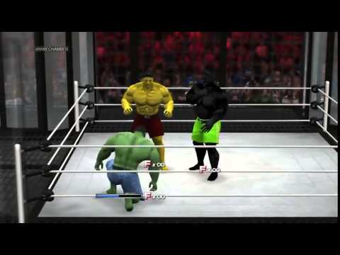 HULK VS RED HULK VS BLUE HULK VS GREY HULK VS YELLOW HULK VS BLACK HULK   BATTLE OF HULKS   WWE 2K15