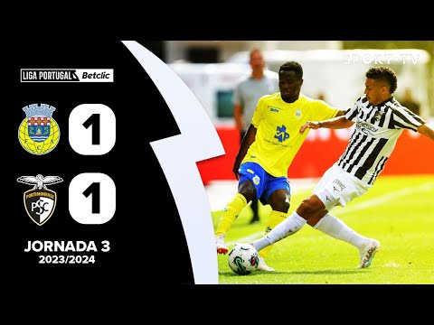Resumo: FC Arouca 1-1 Portimonense - Liga Portugal Betclic | SPORT TV