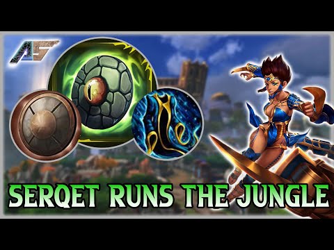 CAN I FINISH THE GAME WITH 0 DEATHS?? - SMITE Serqet Jungle Conquest Gameplay