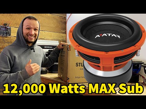 The Avatar STU takes some EXTREME Power | Full Subwoofer Review | Deaf Bonce