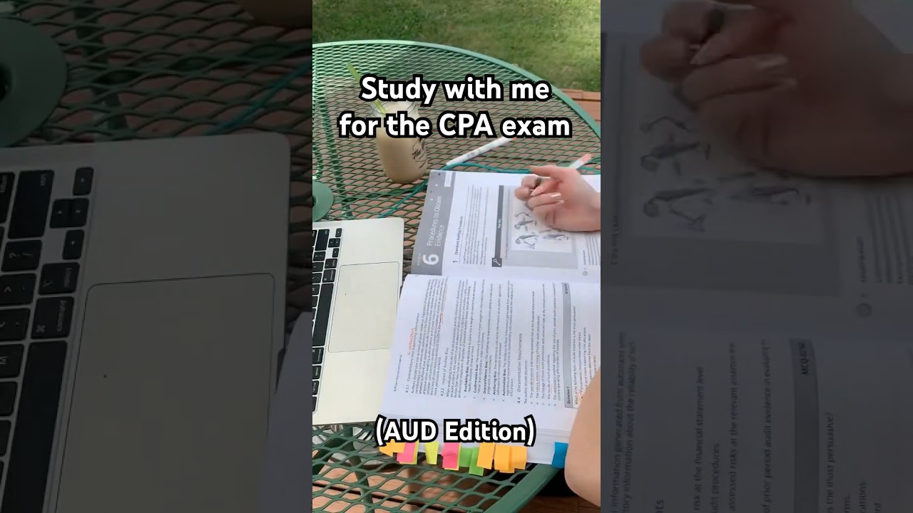 Study for my 2nd CPA exam - Audit - with me! #study #cpa #studywithme #audit #accounting #cpaexam