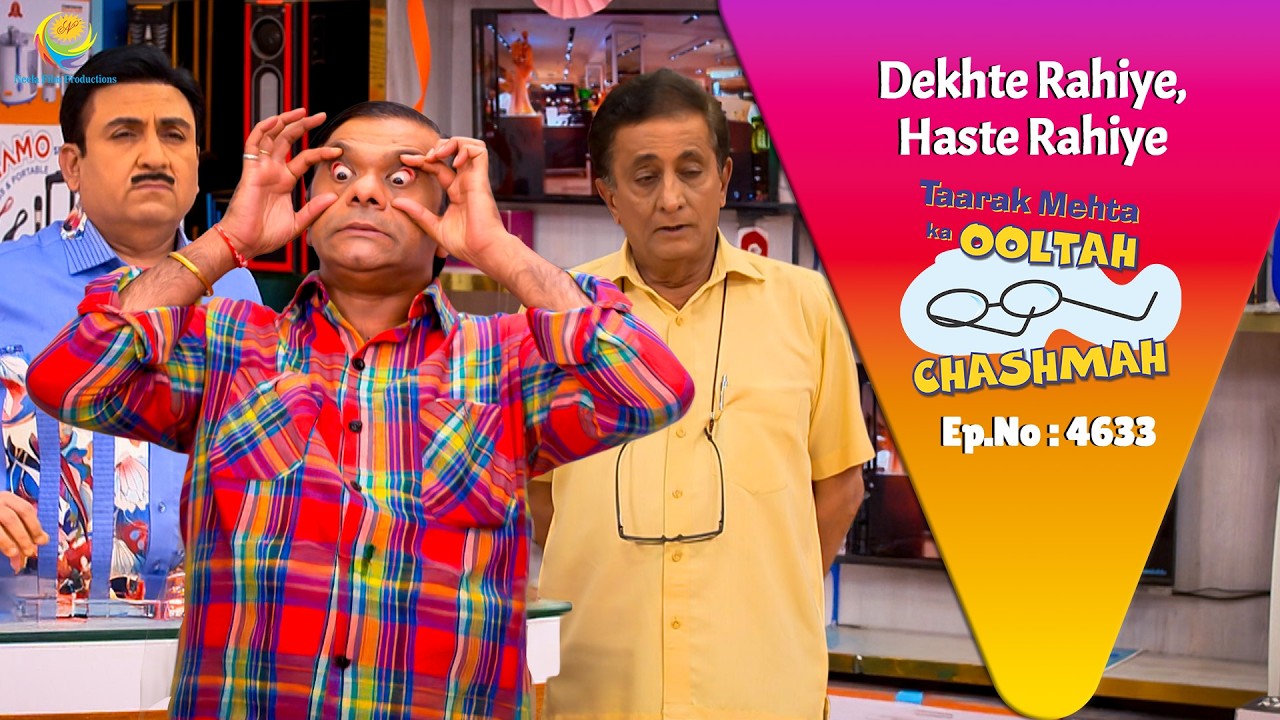 NEW! Ep 4633 - Laddu Ki Wajah Se Jetha  Aur Bagha को आने लगी नींद!| Taarak Mehta ka Ooltah  Chashmah