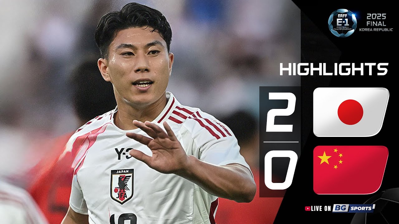 Jepang vs China EAFF E-1 2025