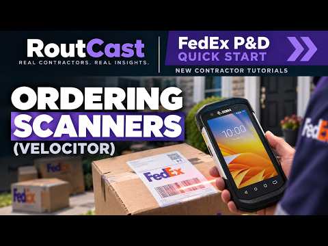 How Do I Order Scanners? — RoutCast contractor tutorial