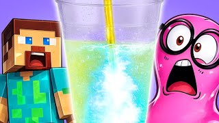 We Tried Minecraft Experiments IRL! Ender Goo, Crystals & More