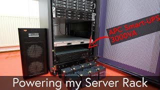 Powering my Home Lab, UPS Battery Replacement, Sun Rack 900-38 Power Distribution