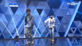 Produce 101 Season 2: Kim Shi Hyun & Kim Yong Guk Ranking Performance FULL VERSION (♬ A ♬)