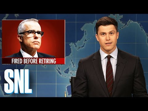 Weekend Update on Andrew McCabe's Firing - SNL