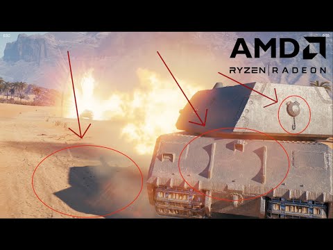 World of Tanks enCore RT 0.2 Benchmark (RT On\Off Comparison) [AMD Ryzen 7 1700 & RX 480 8GB]