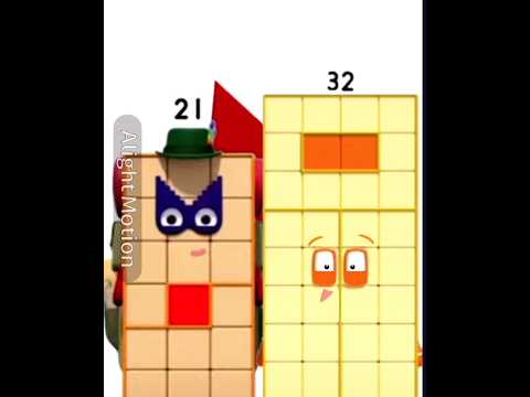 psycho  Teddy // collad the NB 21 #numberblocks #trending