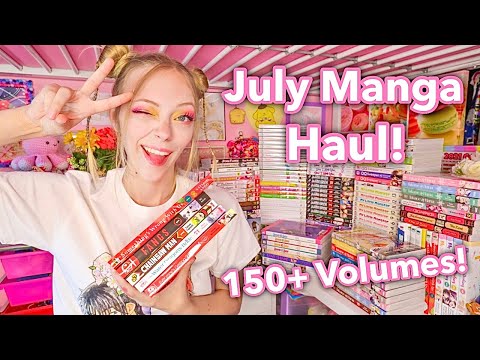 July Manga Haul | 150+ volumes | My Top 5 Manga Recommendations