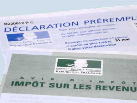 comment remplir premiere declaration d'impot