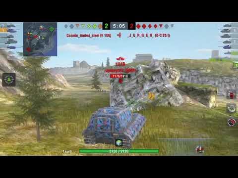 JagdPanzer E 100 and Maus Toon Unstoppable WOT Blitz