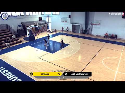 LIVE TSF CN U18🏀CSS Nr 4 CSU ASE - ABC Leii București