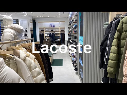 🎈LACOSTE  opening of a NEW STORE and a new collection of clothes and shoes