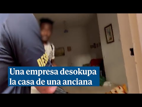 La empresa Desokupa recupera la casa okupada de una anciana de 85 años en Lavapiés