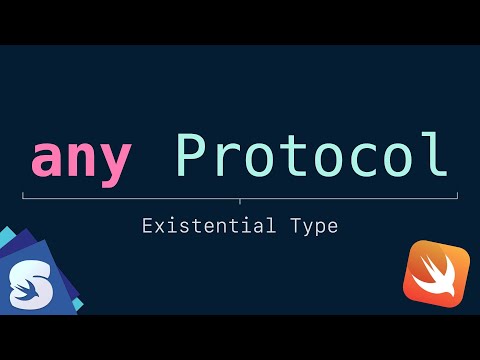 "any" Keyword and Existential types in Swift thumbnail