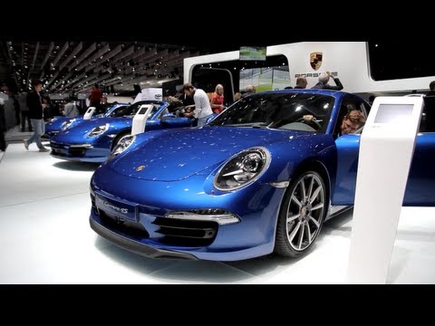 Paris Motorshow 2012: The technology of the new Porsche 911 Carrera 4